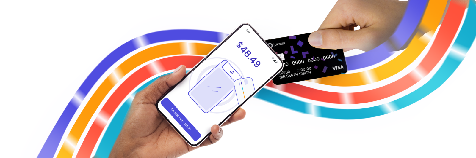 LiveTap — contactless card payment on phone